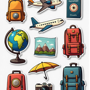 My Hobby World - Sticker Sheet v5